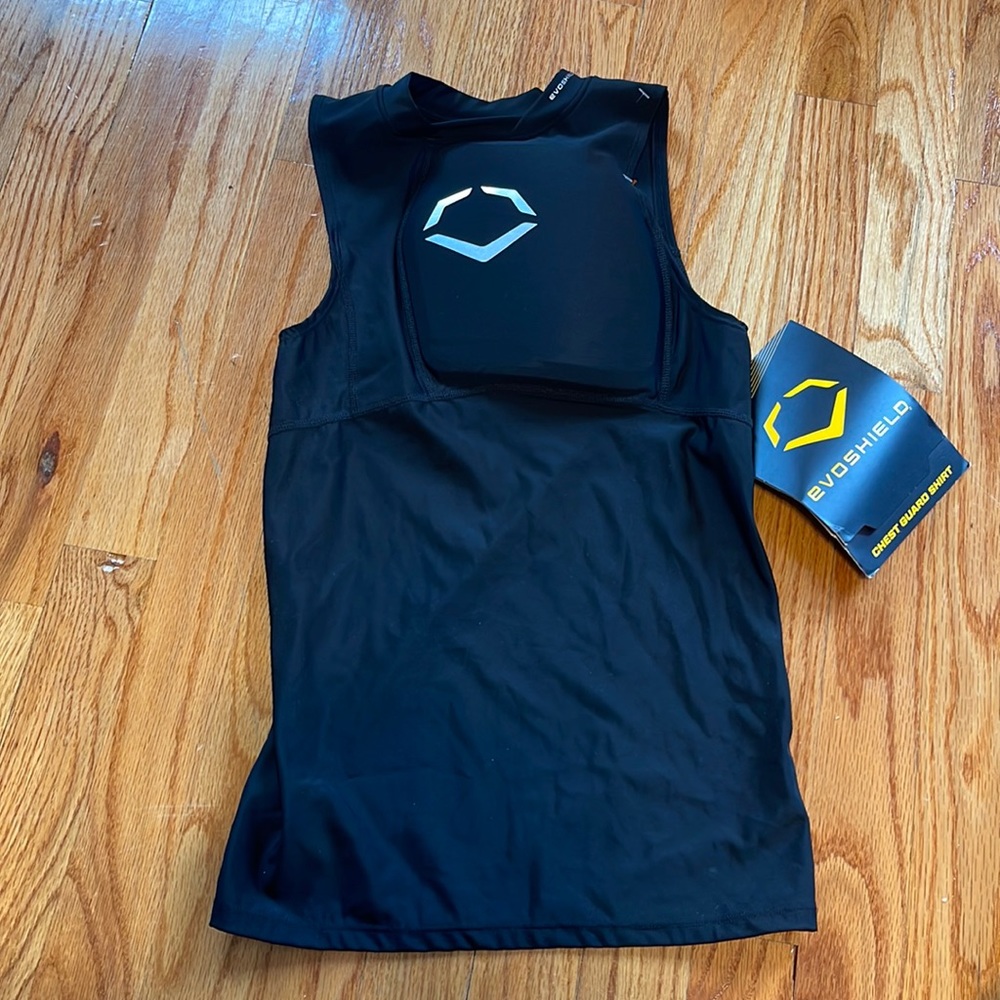 Brand new size Youth Medium chest guard shirt